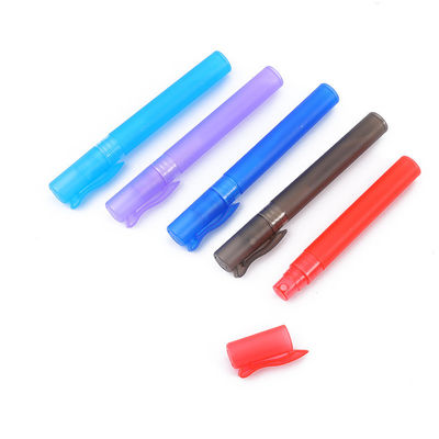 Bút xịt khử trùng tay in tùy chỉnh có logo 05Oz Khử trùng bán trong suốt